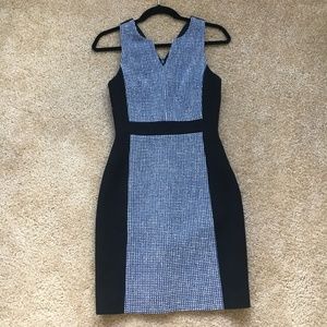 4C Knee Length Crocheted Pencil Dress